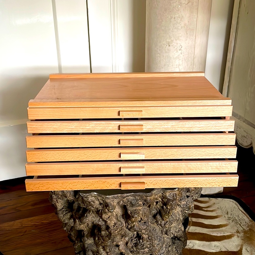 7 Elements 6 drawer wooden box NEW